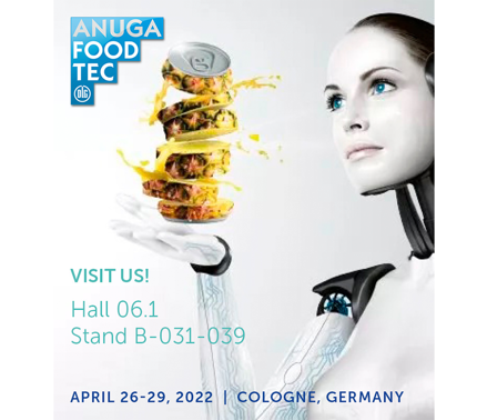 graphics invitation to QUPAQ booth at ANUGA 2022