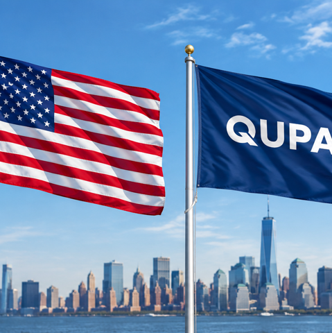 World map showing location of QUPAQ Inc.