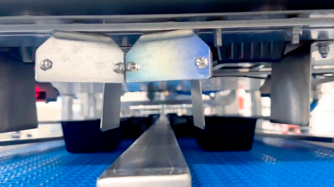 Automation of a packaging line at Dan Cake, a danish cake factory