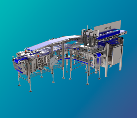 At IFFA 2025 you can experience the QUPAQ Flex Loader in combination with QUPAQ Flex Aligner and the LeanOne Buffer 1500 and see the live flow of trays in Hall 12.1 at booth C19.