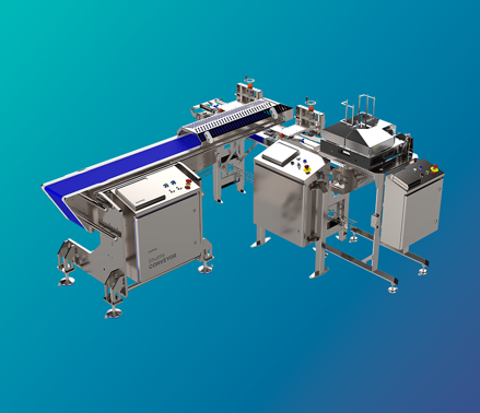 At IFFA you can experience how our flatskin denester is used on the ANYTRAY Rack Servo, the QUPAQ Shuttle Conveyor, and the QUPAQ Step and Go 2000 chain in Hall 12.1. Come visit us at booth C19 and see more.